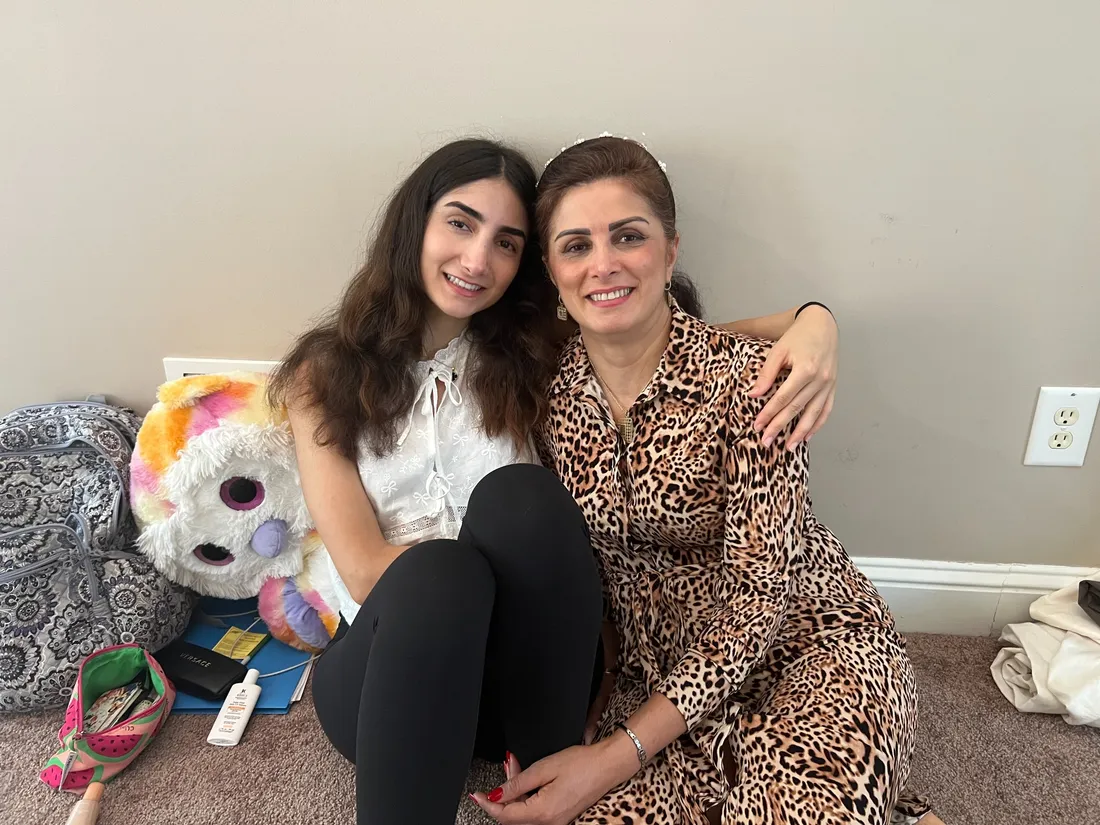 Dr. Azadeh Hosseini with Arianna
